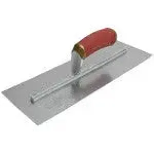 12 X 4 PermaShape® Carbon Steel Finishing Trowel w/Curved DuraSoft® Handle