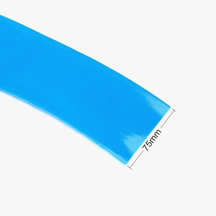 75mm PVC Heat Shrink Sleeve for Lithium Battery Pack - 1 Meter