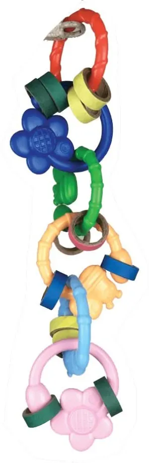 A&E Cage Company Floweringz USA Bird Toy- 10" x 3" x 3"