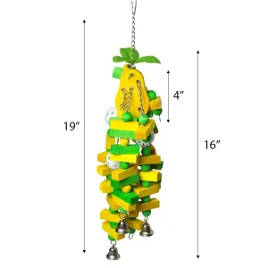 A&E Cage Company Large Pear Bird Toy