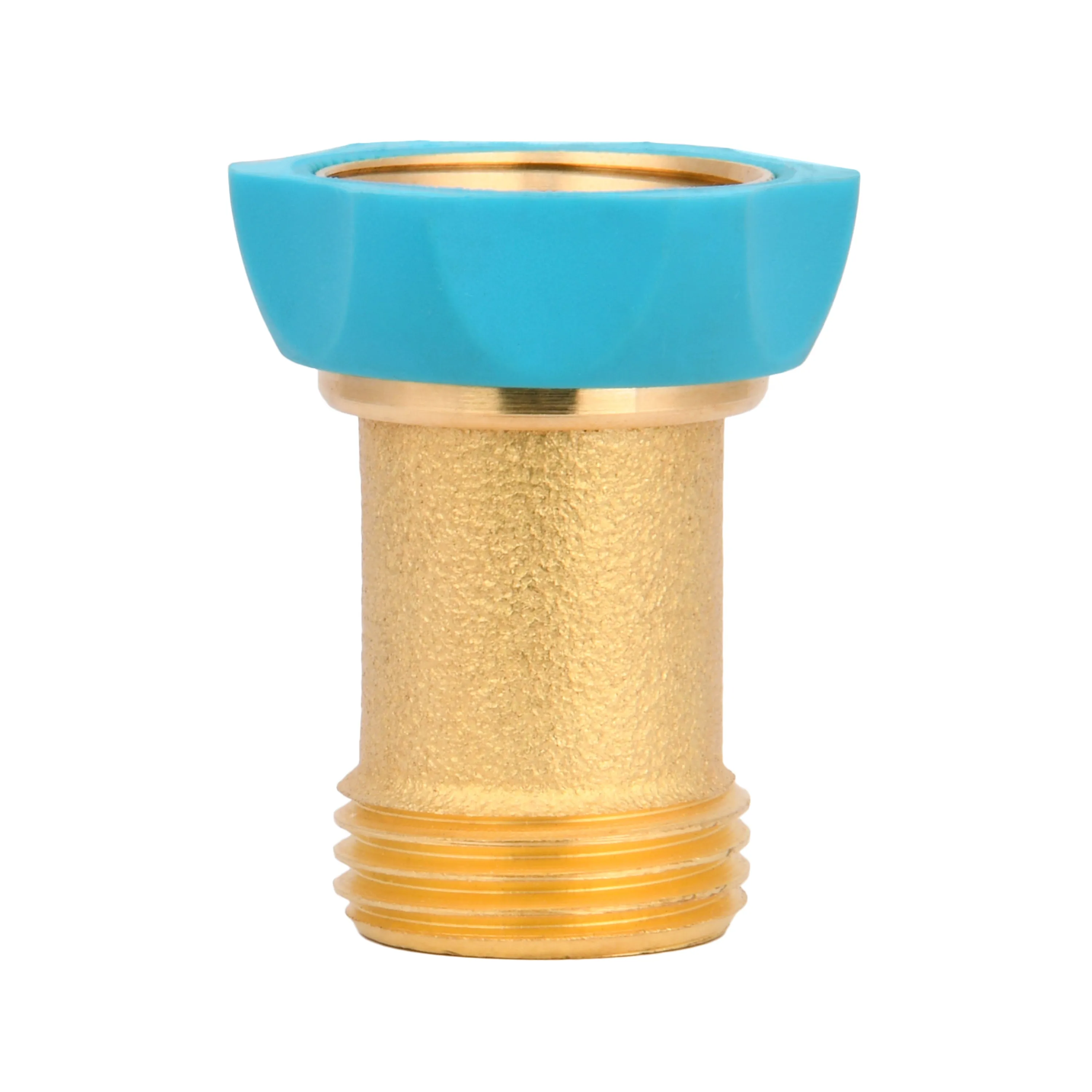 Aqua Joe AJ-IHE-2PK Indestructible Series Heavy-Duty Hose Shut Off Valve | Brass Construction | 2-Pack