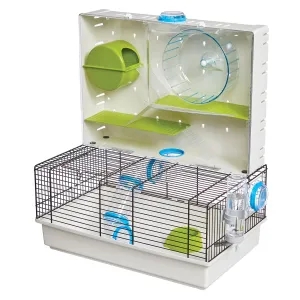 Arcade Hamster Cage - Midwest Homes for Pets Critterville Home - 18.11"x11.61"x21.26"