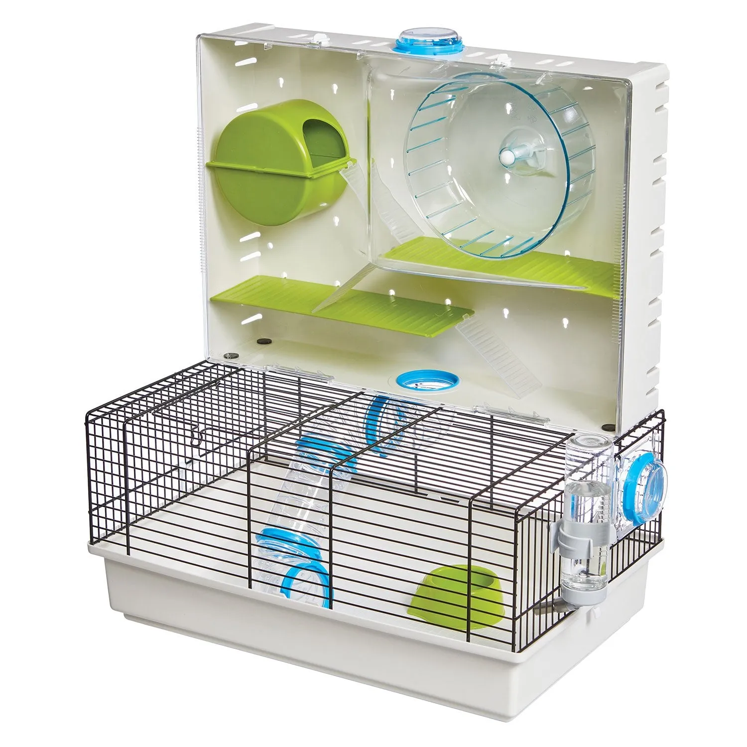Arcade Hamster Cage - Midwest Homes for Pets Critterville Home - 18.11"x11.61"x21.26"