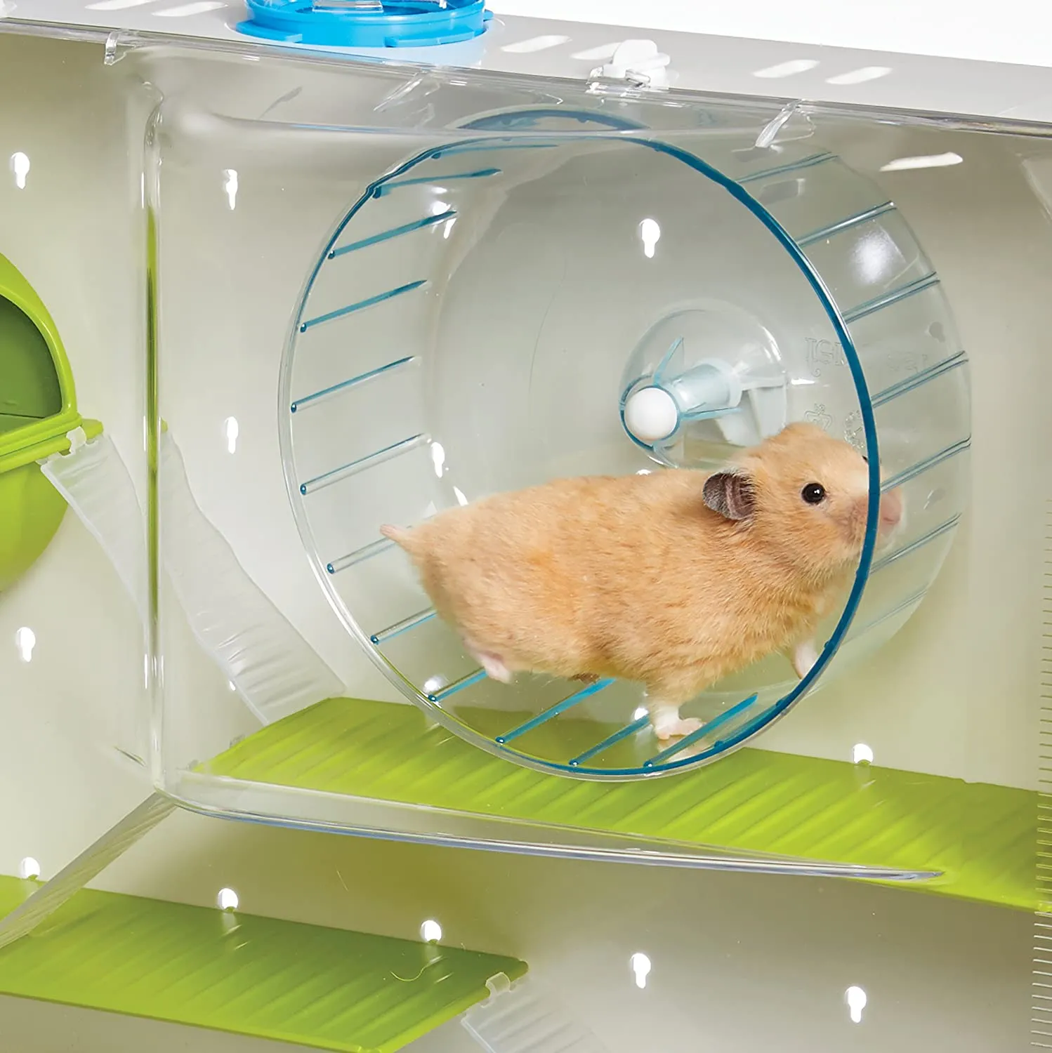 Arcade Hamster Cage - Midwest Homes for Pets Critterville Home - 18.11"x11.61"x21.26"