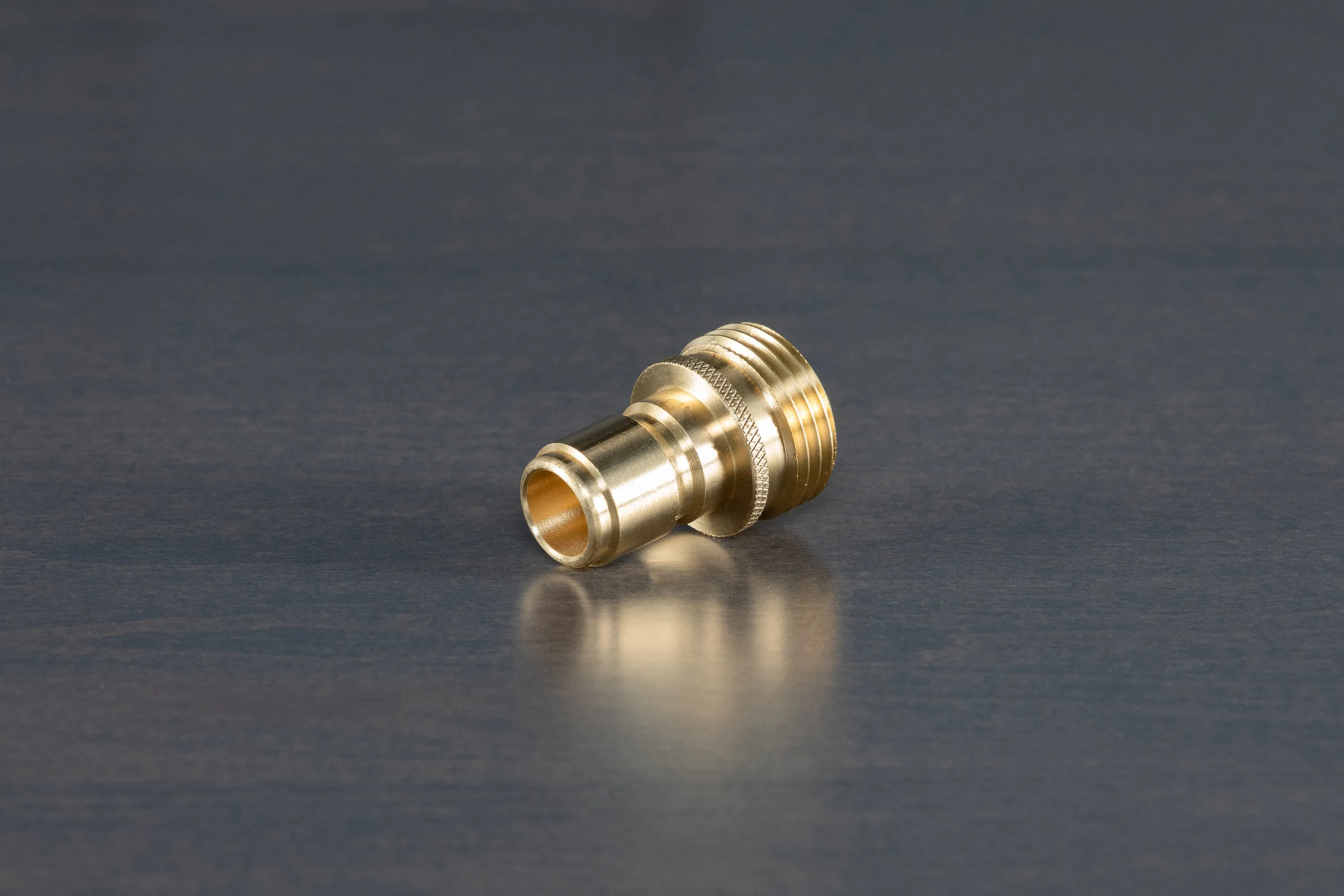 Brass Garden Hose 3/4” Male QD Plug