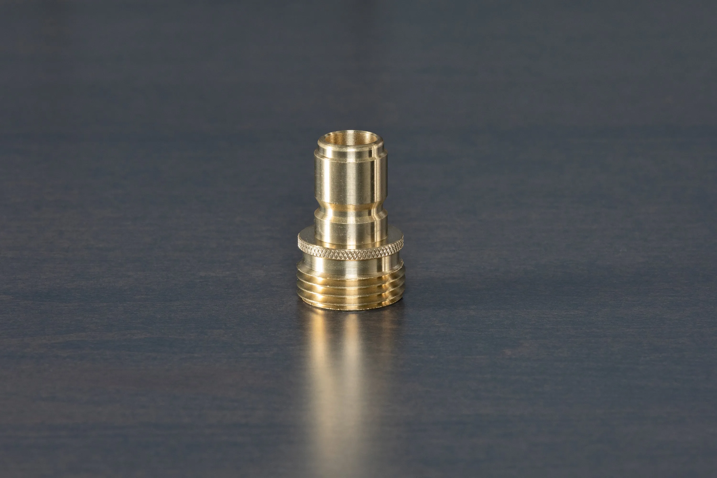 Brass Garden Hose 3/4” Male QD Plug