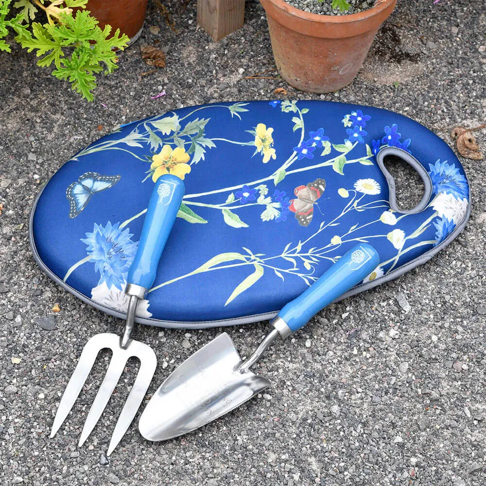 Burgon & Ball RHS Endorsed 'British Meadow' Trowel and Fork Set