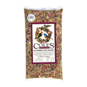 Cole's Nutberry Suet Blend NB10 Blended Bird Seed, 10 lb Bag