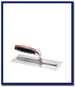 DTA Stainless Steel Adhesive Trowel Square Notch 4mm (1 Pc)
