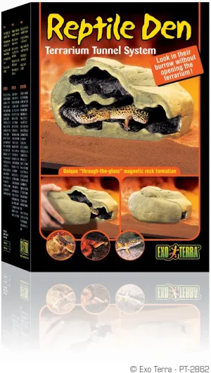 Exo Terra Reptile Den Terrarium Tunnel System - Medium