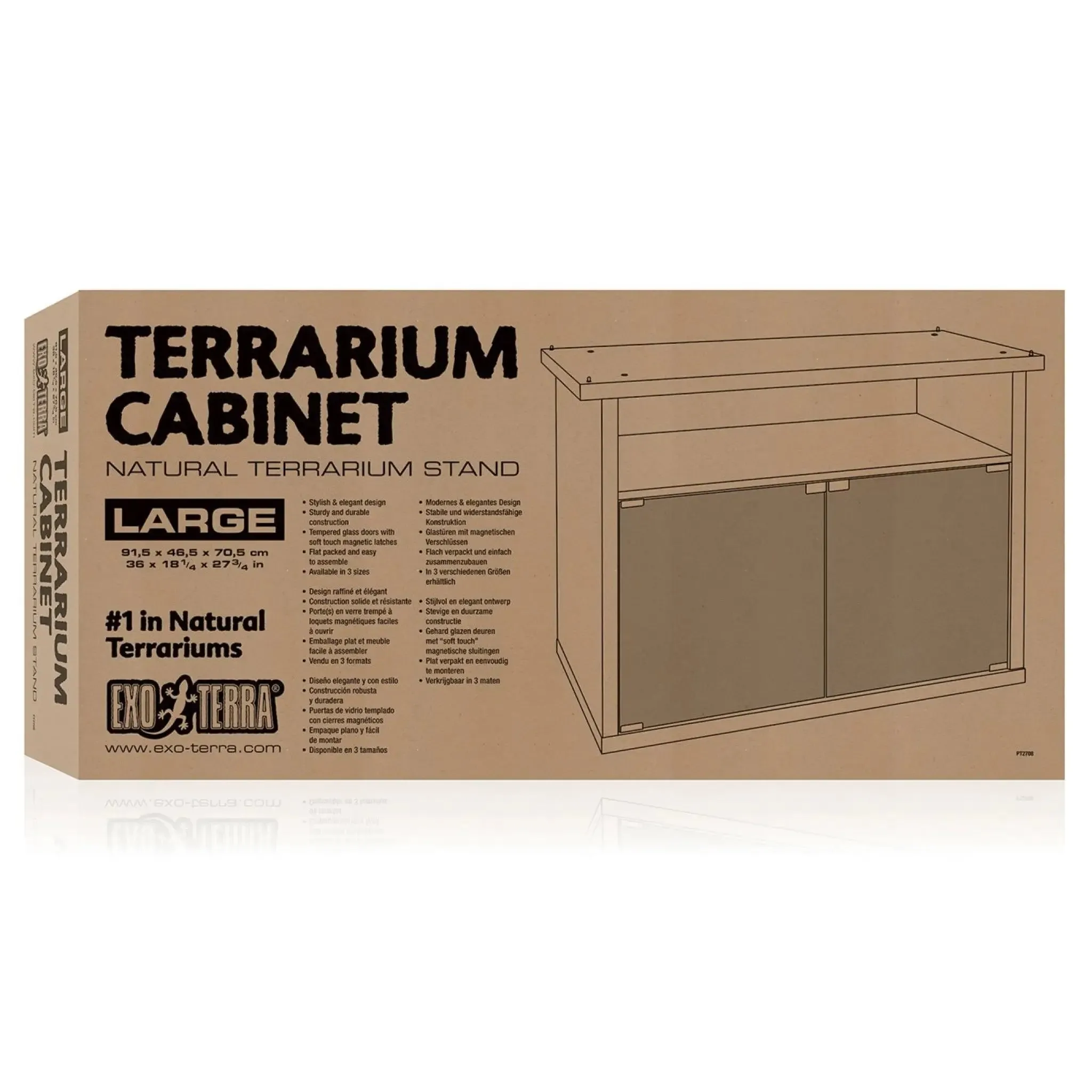 Exo Terra Terrarium Cabinet Black