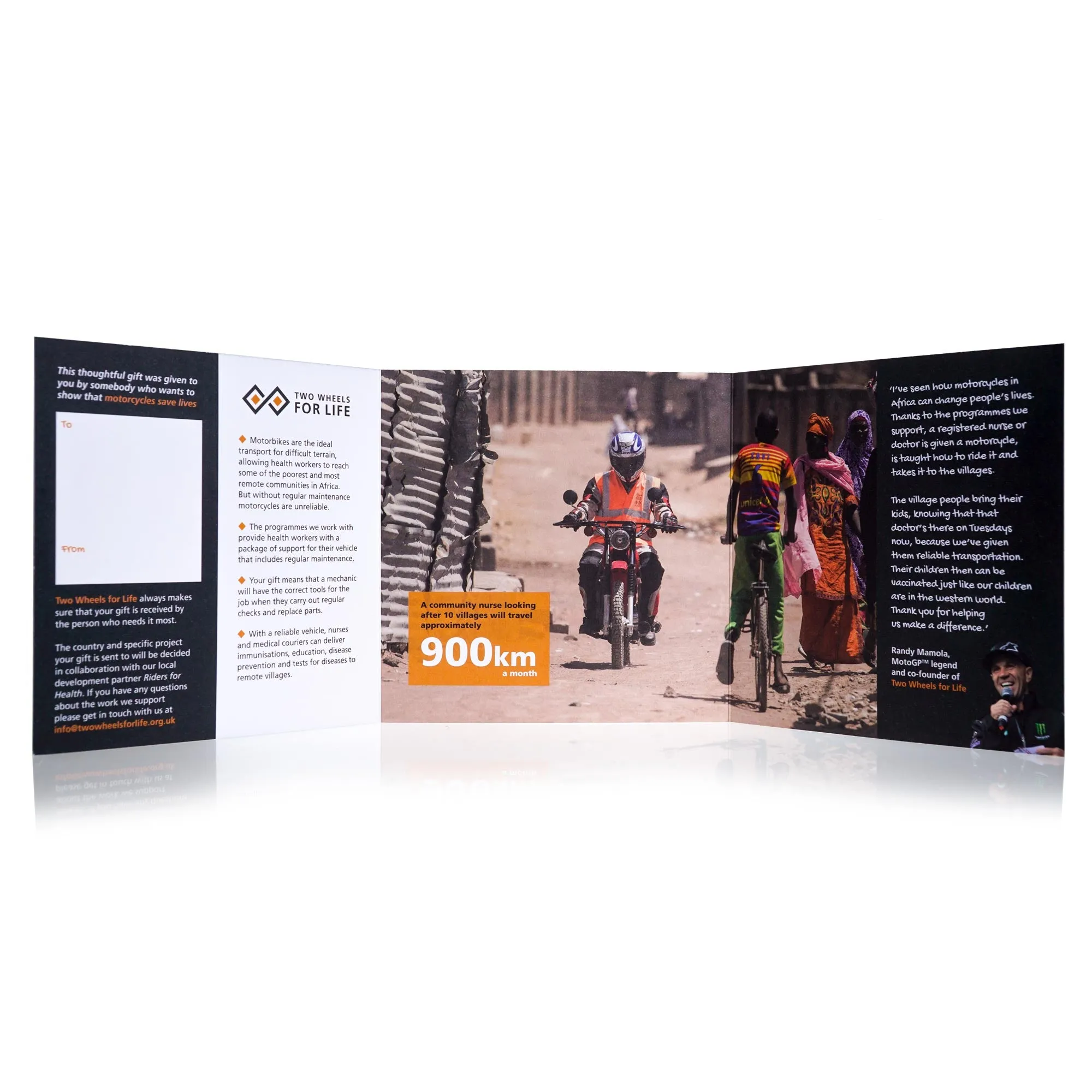 Gift for Life: Tools to maintain a health worker's motorbike