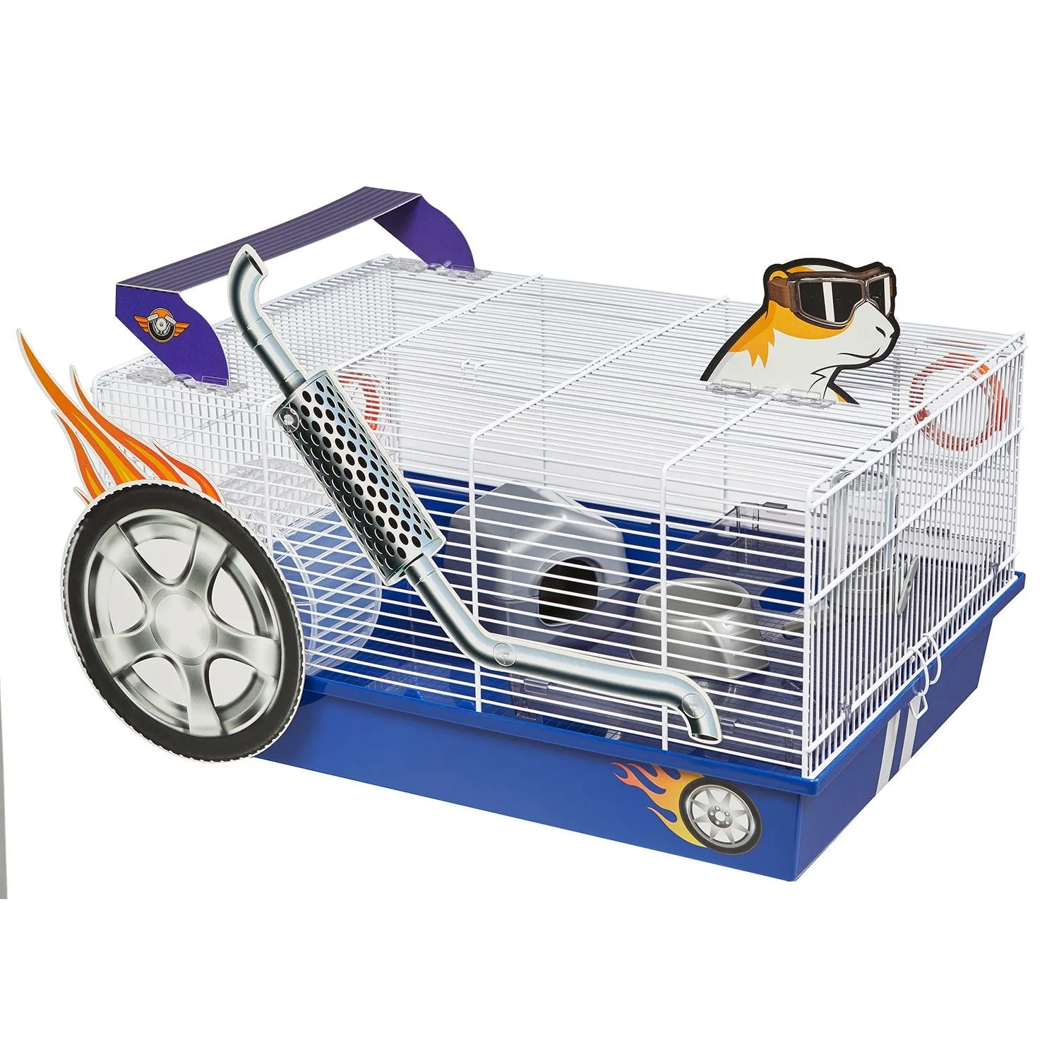 Hot Rod Hamster Cage - Midwest Homes Critterville