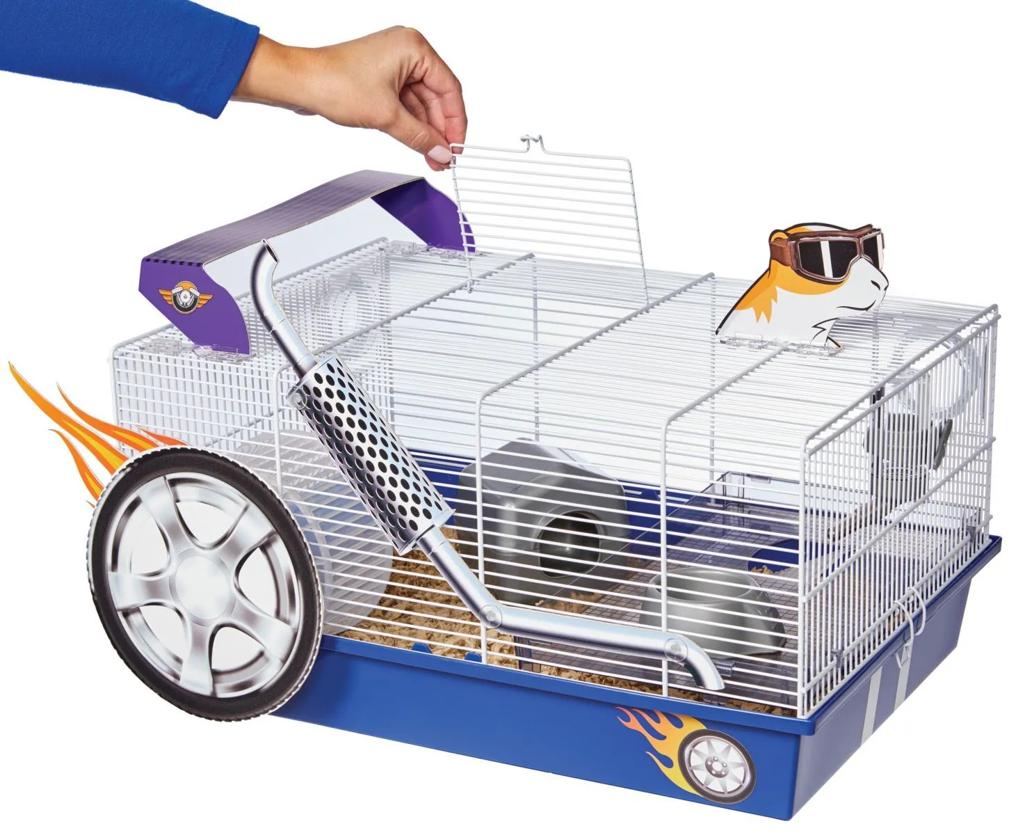 Hot Rod Hamster Cage - Midwest Homes Critterville