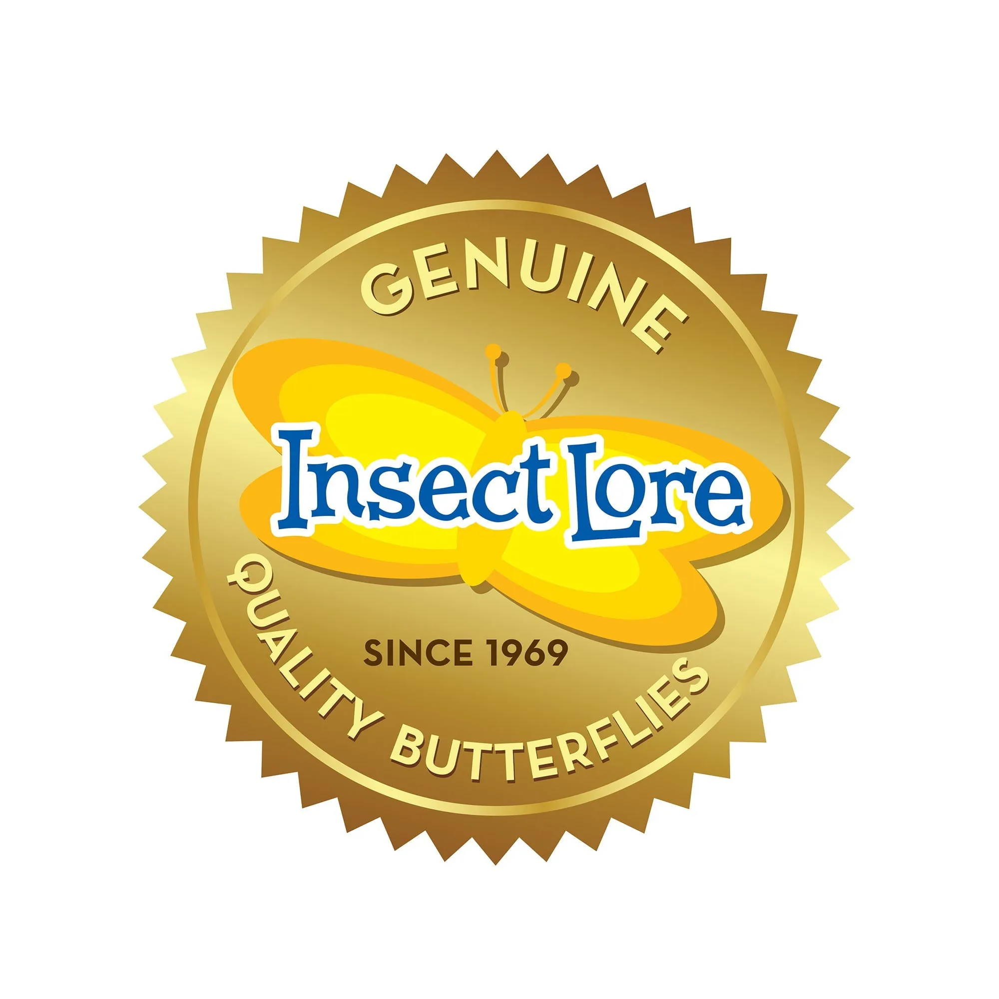 Insect Lore Butterfly Garden Kit with Two LIVE Cups of Caterpillars plus Bilingual STEM Journals and Butterfly Life Cycle Stages