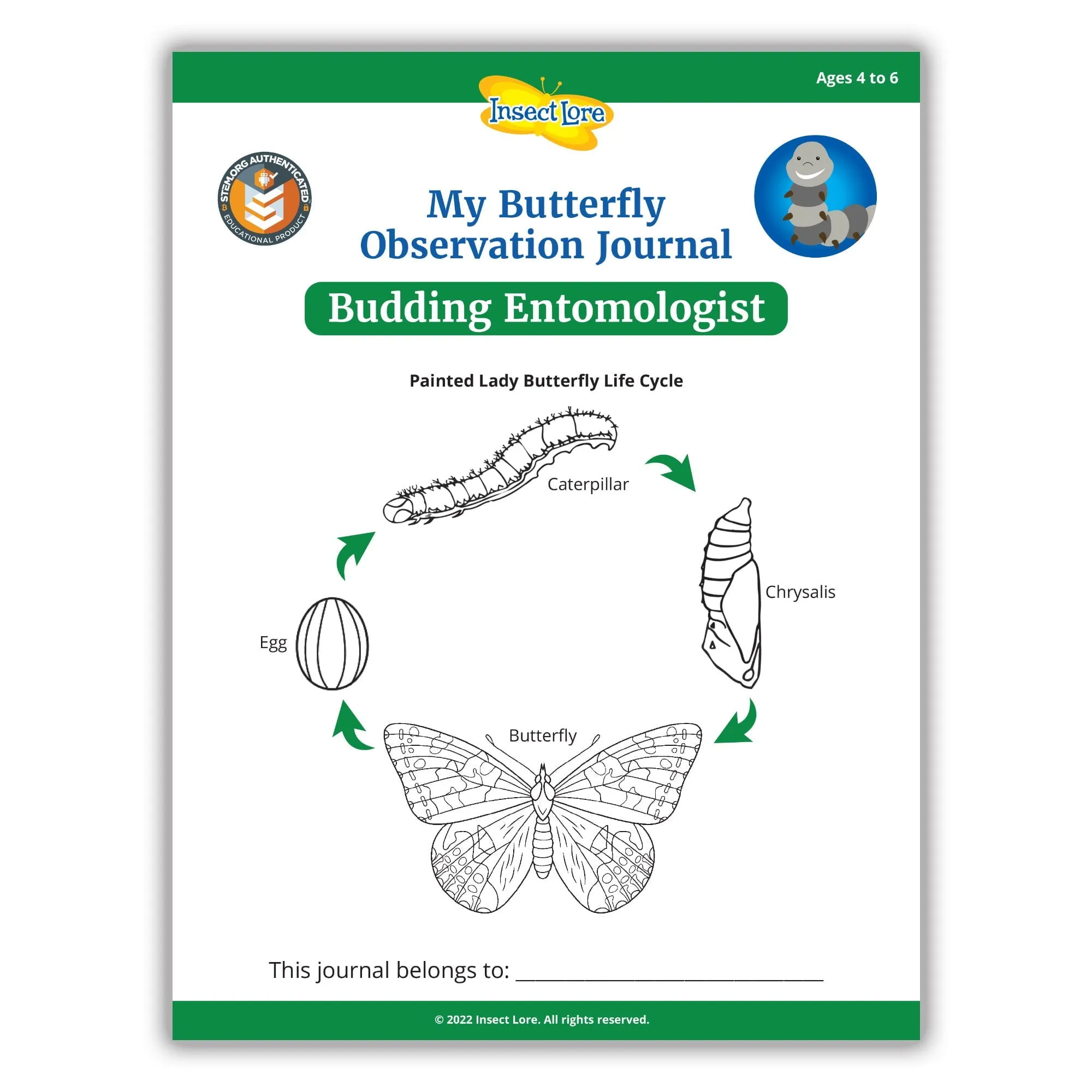 Insect Lore Butterfly Pavilion Kit with Two LIVE Cups of Caterpillars