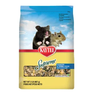 Kaytee Supreme Hamster & Gerbil Fortified Daily Diet 2 lb