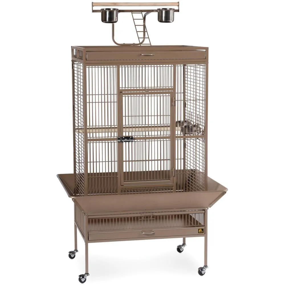 Large Wrought Iron Play Top Bird Cage - Prevue Hendryx
