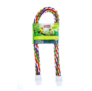 Living World - Cotton Perch Banana Flavour (30mm x 90cm)