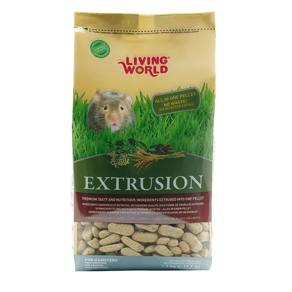Living World Extrusion Hamster Food