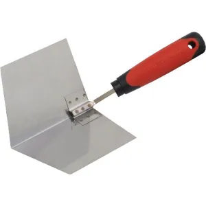 Marshalltown 4" X 5" Stainless Steel Corner Trowel