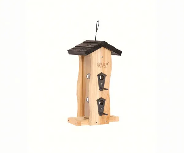 Nature's Way Cedar Vertical Wave Feeder