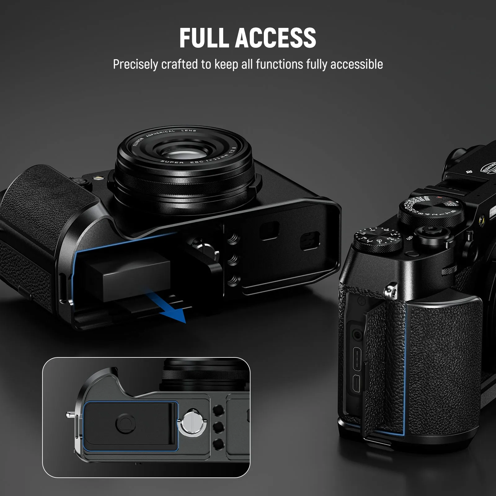 NEEWER CA083/CA084 Baseplate for Fujifilm X100VI and X100V