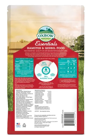 Oxbow Essentials - Hamster & Gerbil Food