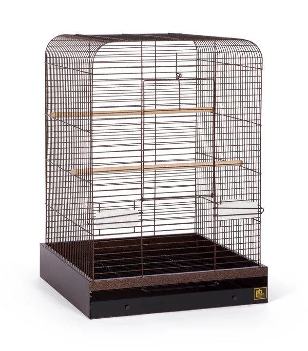 Parakeet, Cockatiel, Conure Bird Cage - Madison Bird Cage - 20" L x 20" W x 29" H - Prevue Hendryx