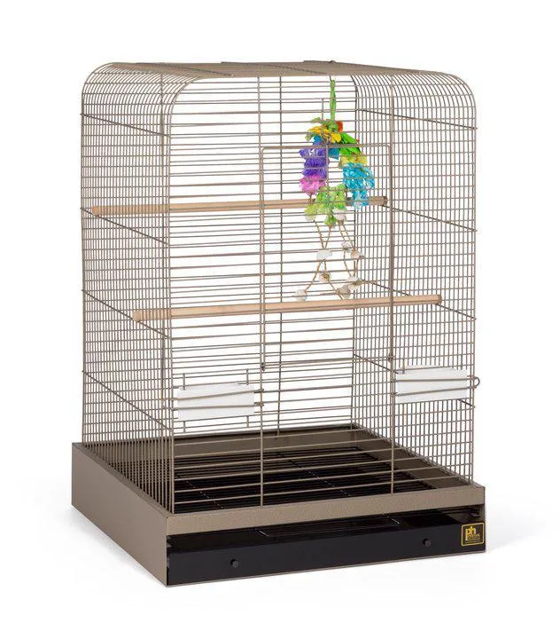 Parakeet, Cockatiel, Conure Bird Cage - Madison Bird Cage - 20" L x 20" W x 29" H - Prevue Hendryx
