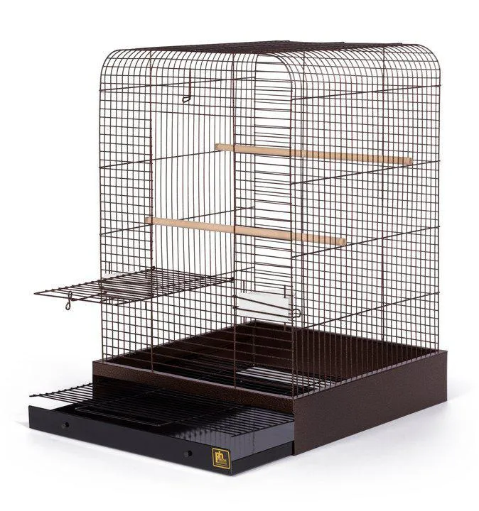 Parakeet, Cockatiel, Conure Bird Cage - Madison Bird Cage - 20" L x 20" W x 29" H - Prevue Hendryx
