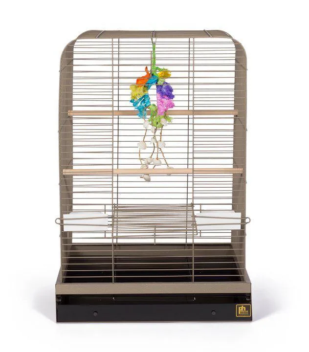 Parakeet, Cockatiel, Conure Bird Cage - Madison Bird Cage - 20" L x 20" W x 29" H - Prevue Hendryx