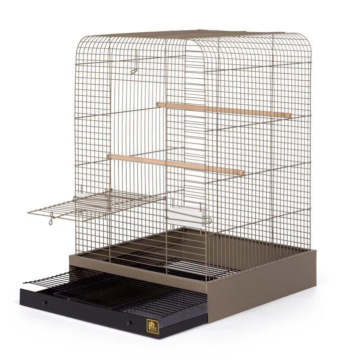 Parakeet, Cockatiel, Conure Bird Cage - Madison Bird Cage - 20" L x 20" W x 29" H - Prevue Hendryx