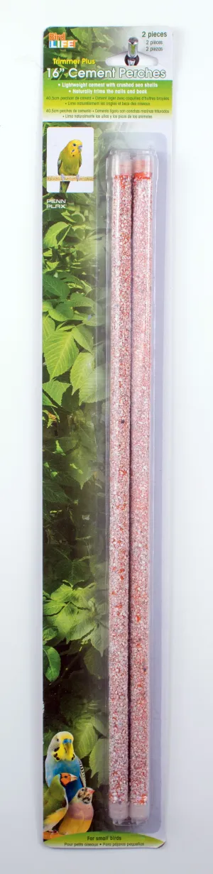 Penn Plax - Wood & Cement Perch (16in)