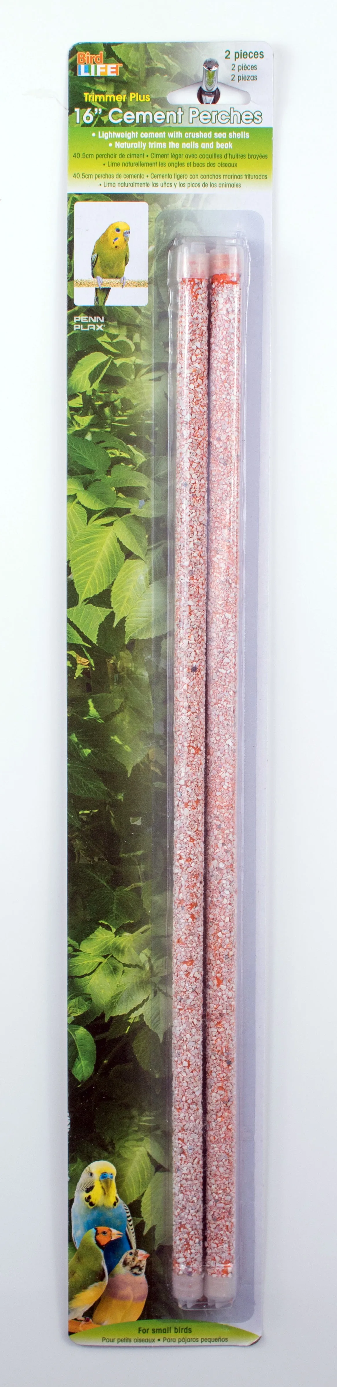 Penn Plax - Wood & Cement Perch (16in)