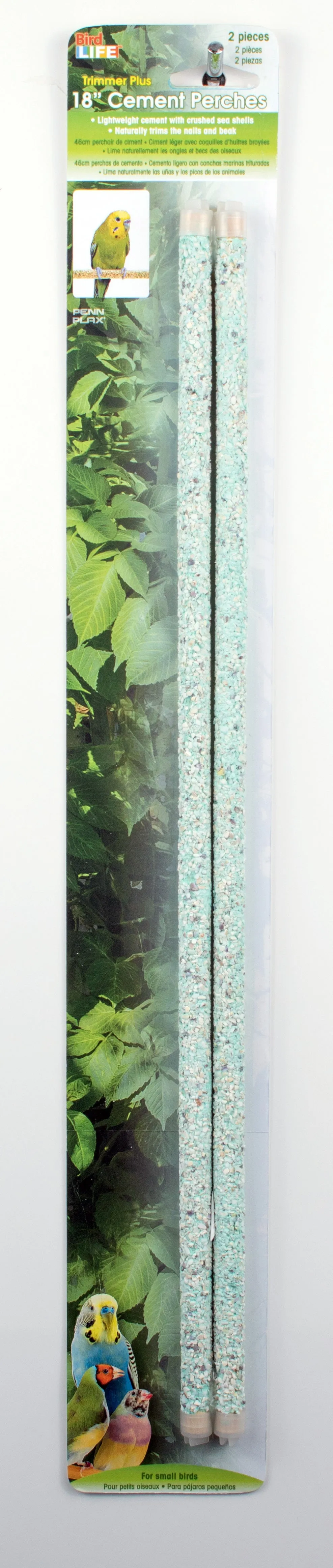 Penn Plax - Wood & Cement Perch (18in)