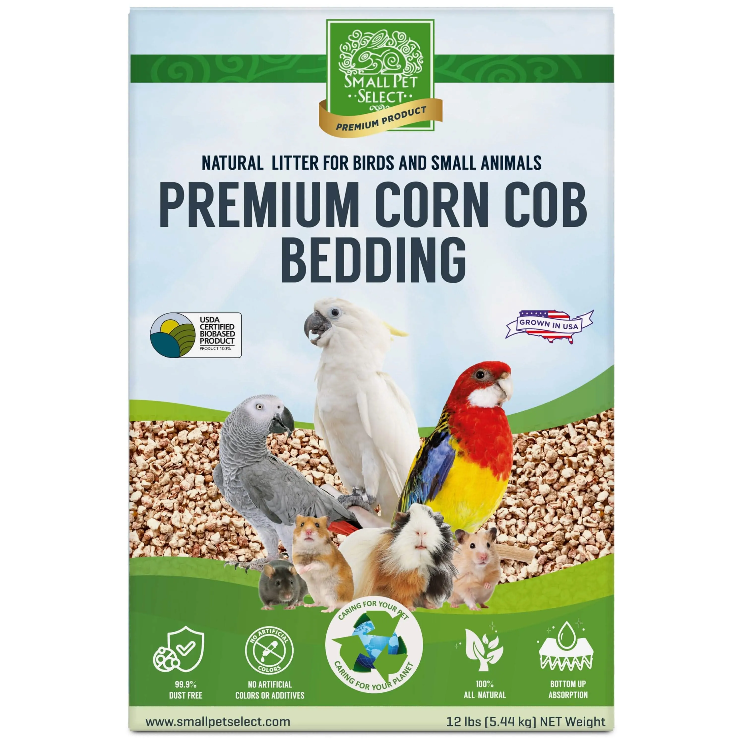 Premium Corn Cob Bedding