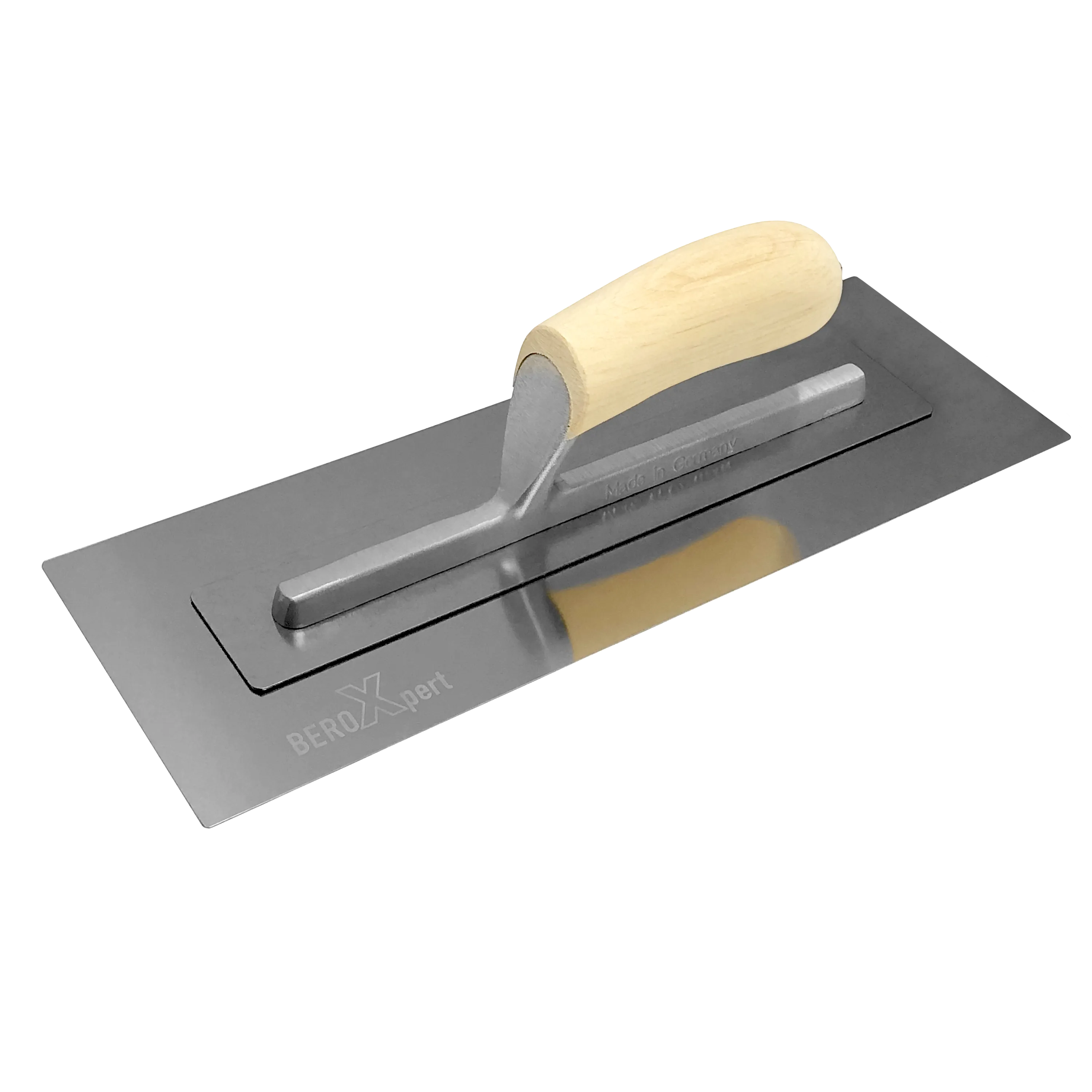 PREMIUM SuperFlex Trowel | Stainless Steel | California Camelback Wood Handle