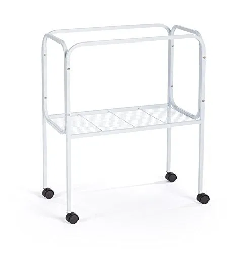 Prevue Hendryx Cage Stand - White - 26"