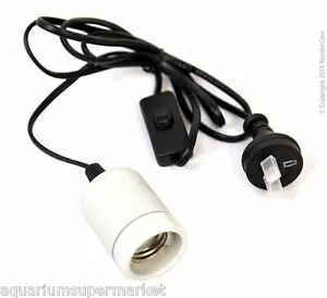 REPTILE ONE CERAMIC HOLDER HEAT LAMP SOCKET