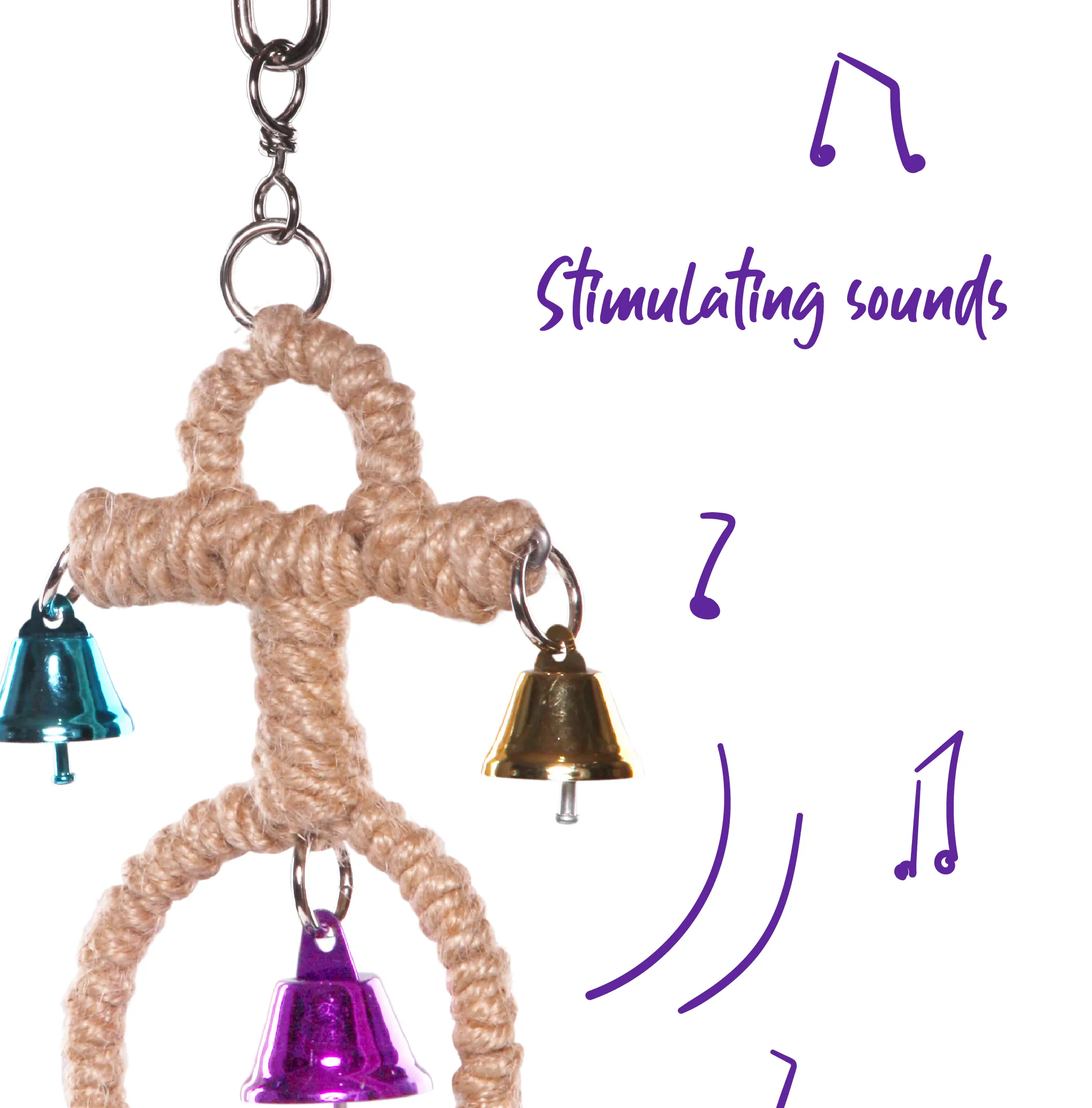 Round Rope Anchor with Bells