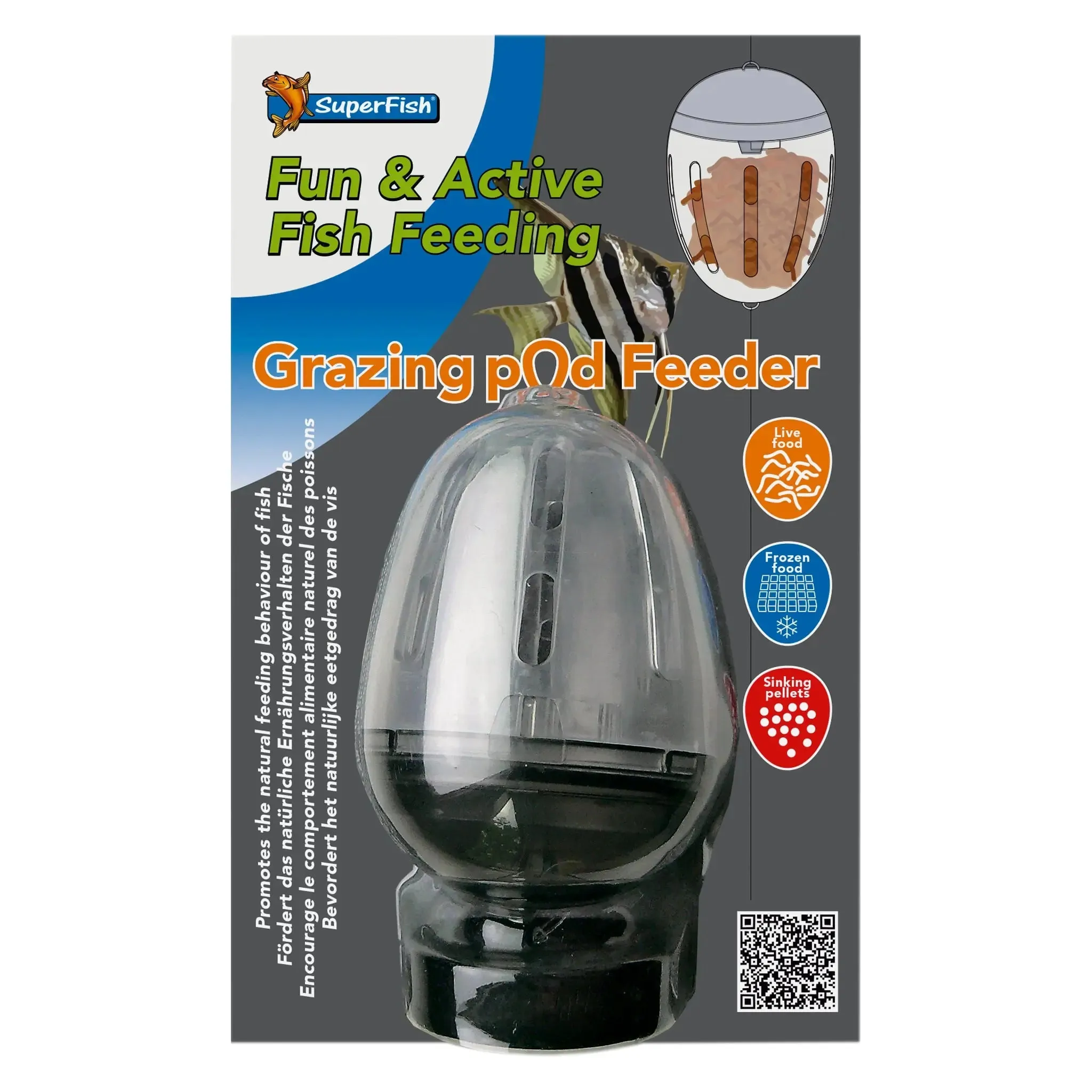 Superfish Grazing Pod Feeder