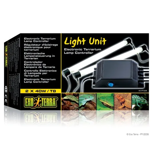 T8 40W Fluorescent Light Unit - Double