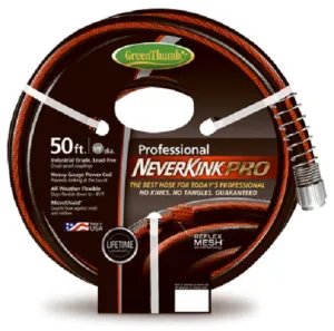 Teknor GT8844-50 5/8 Inch x 50 Foot Commercial Duty Pro Garden Hose - Quantity of 2