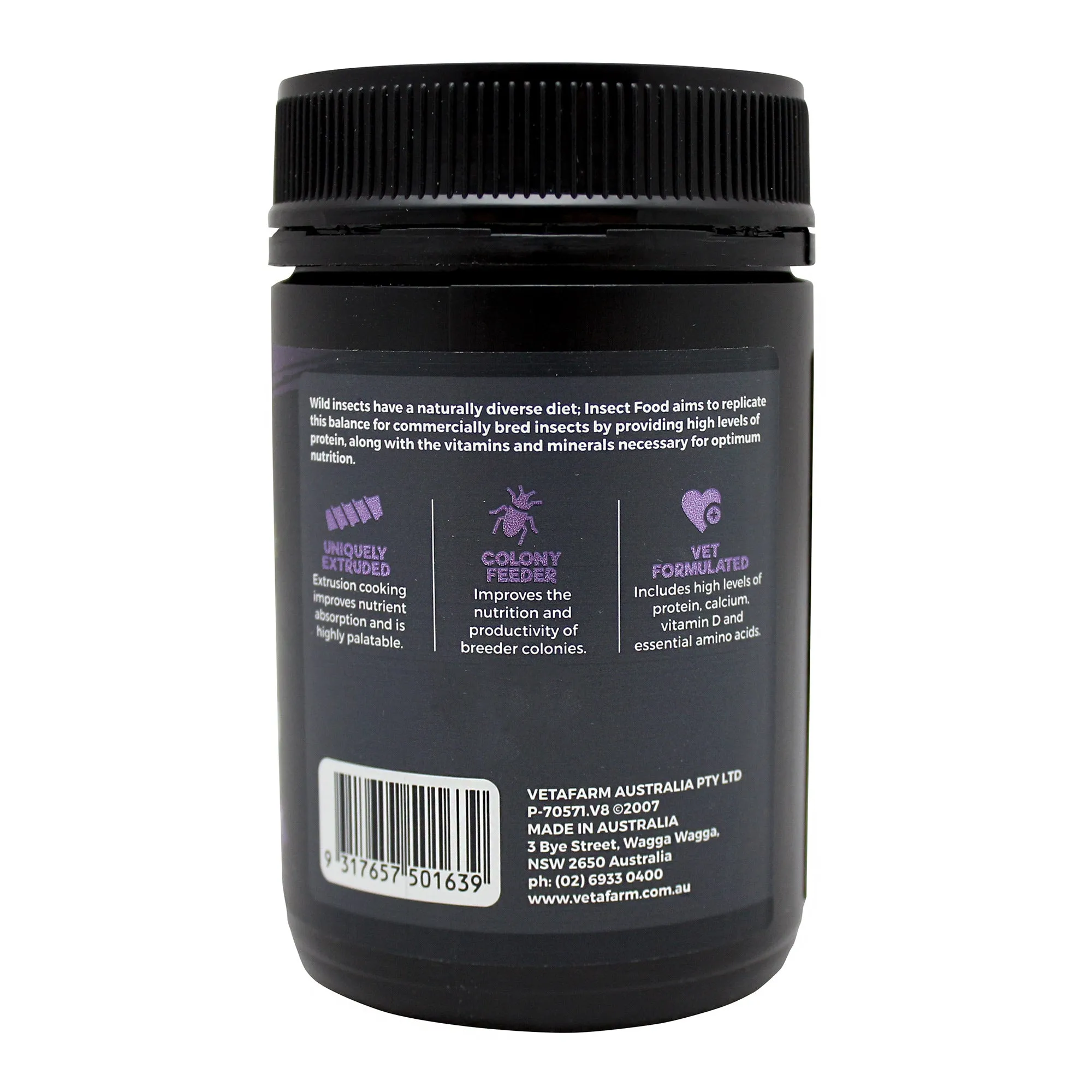 Vetafarm Ectotherm Insect Food 100g