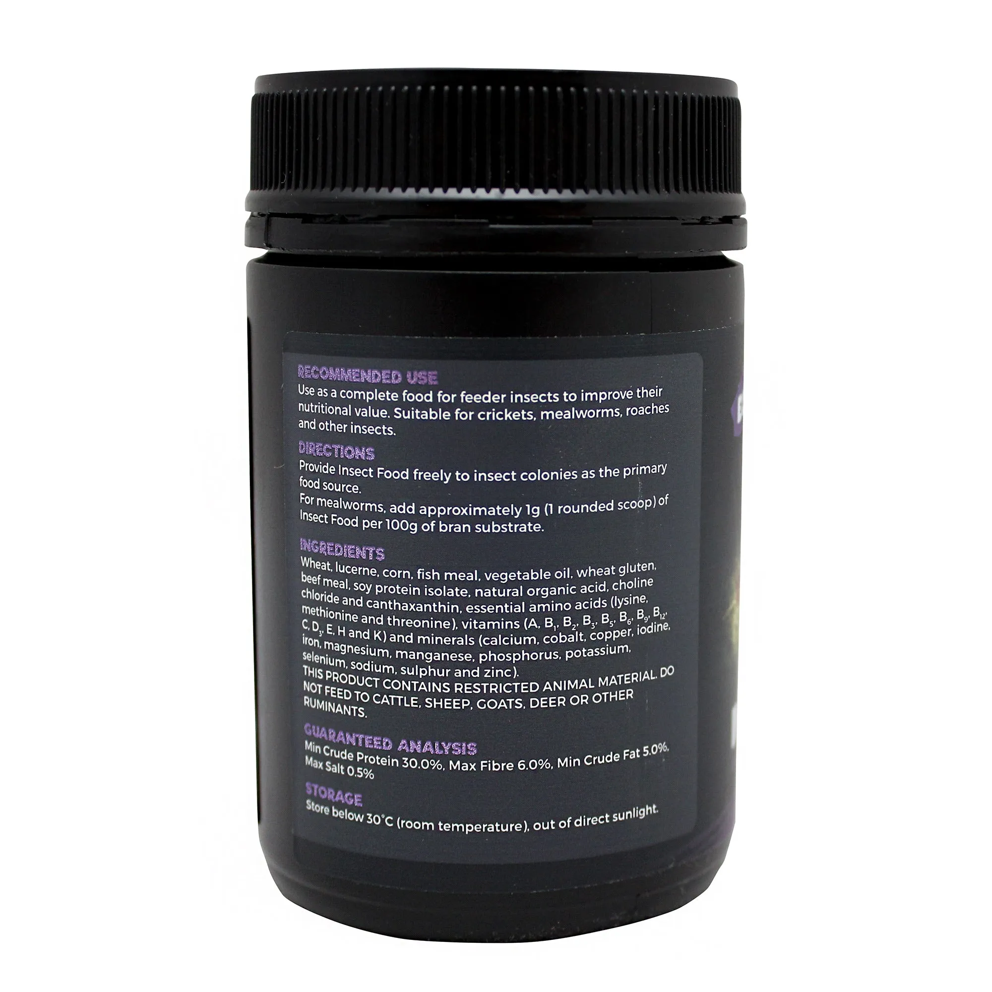 Vetafarm Ectotherm Insect Food 100g