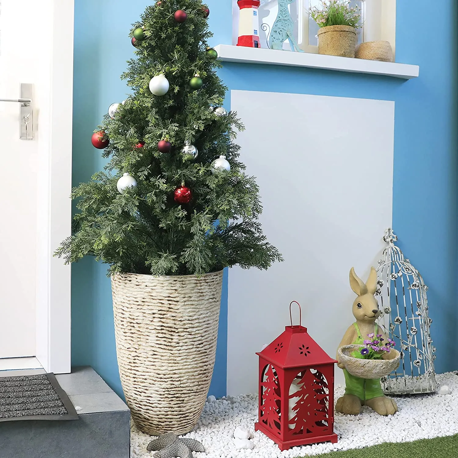 Worth® 21'' Tall extra large indoor plant pots for patio trees in pots