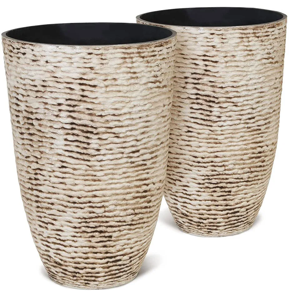 Worth® 21'' Tall extra large indoor plant pots for patio trees in pots