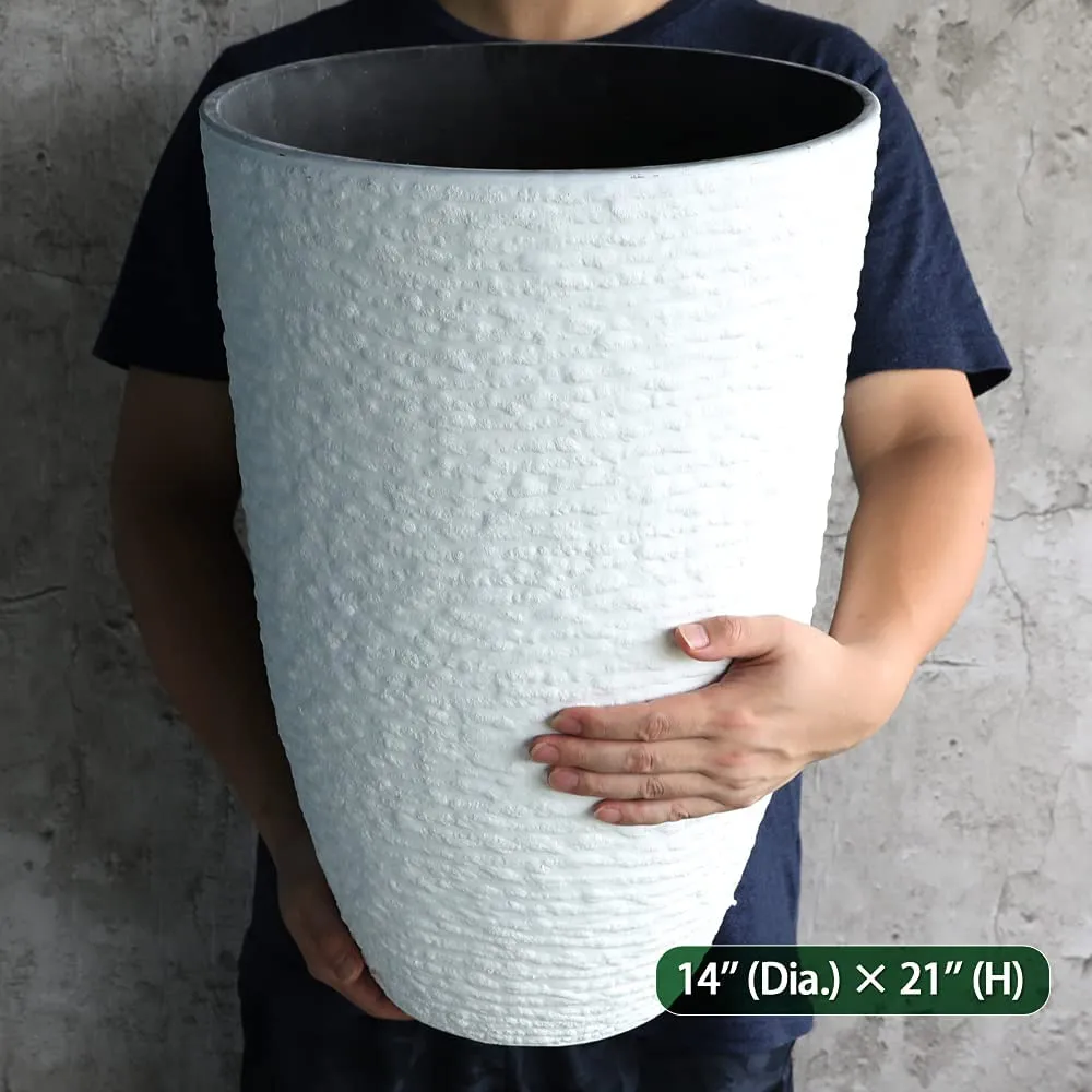 Worth® 21'' Tall extra large indoor plant pots for patio trees in pots