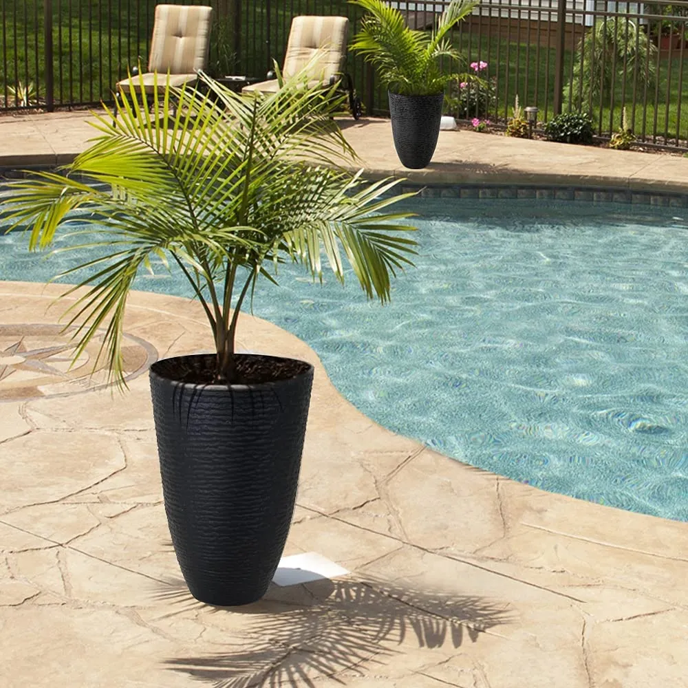Worth® 21'' Tall extra large indoor plant pots for patio trees in pots
